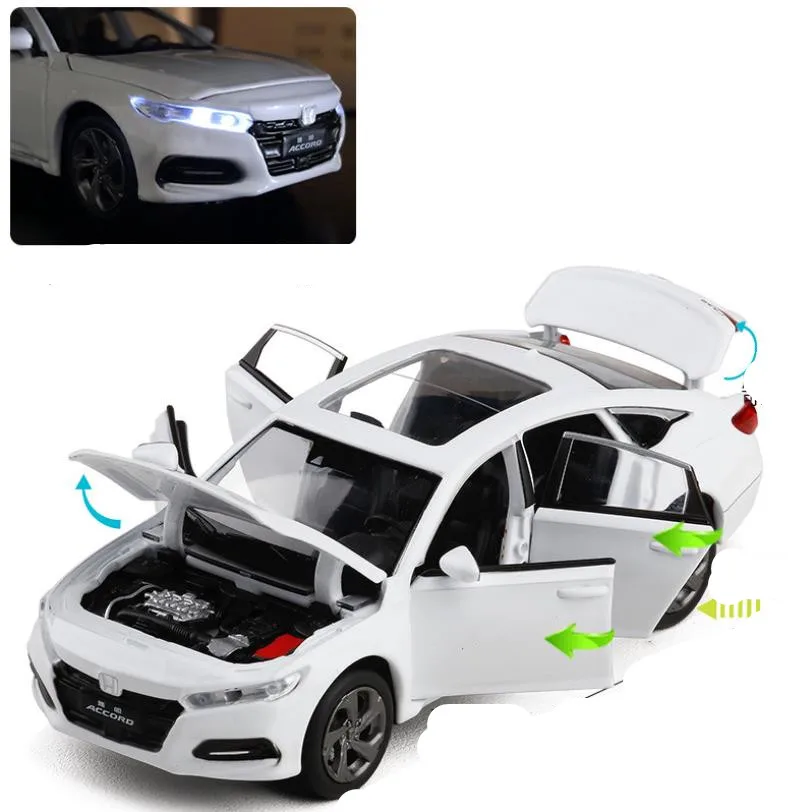 1:32 Honda Accord автомобильная модель из сплава литье под давлением металлические