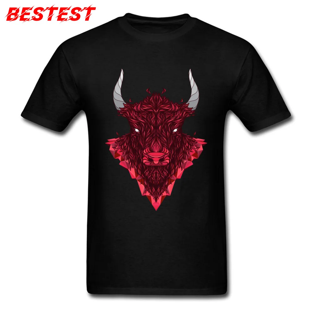 Bull 2 Crew Neck T Shirt Father Day Tees Short Sleeve 2018 New 100% Cotton Europe Tee Shirt Casual Men Wholesale Bull 2 black