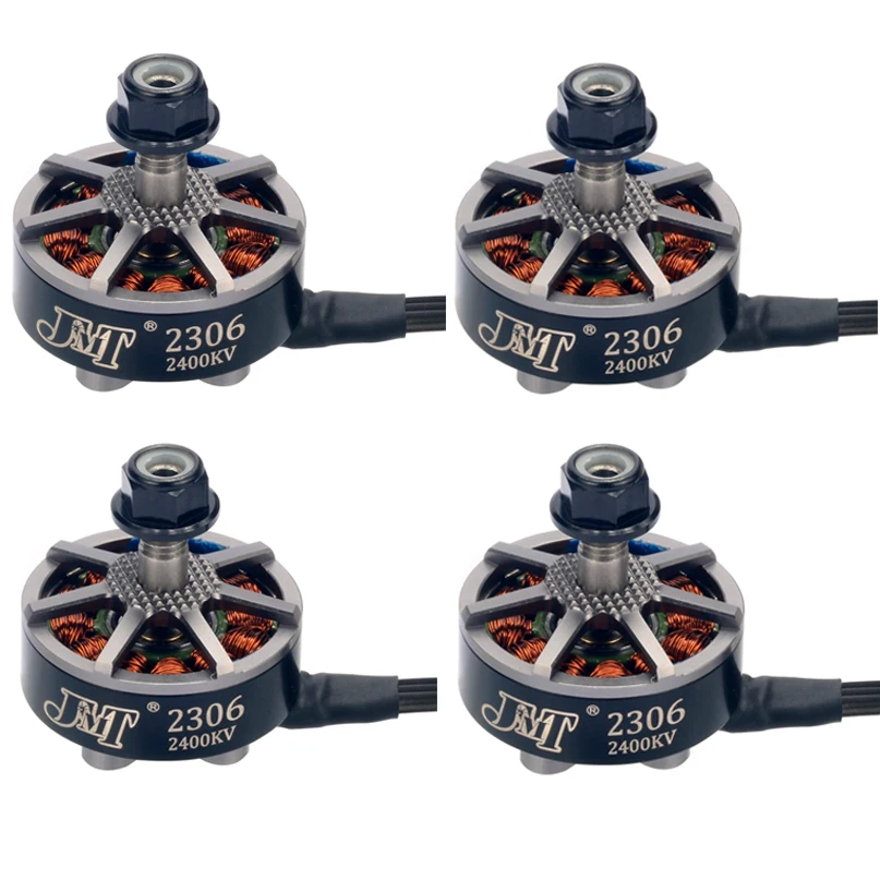 4PCS/lot JMT 2306 2400KV Brushless Motor 3~4S for 210 250 280 300 FPV Racing Drone Quadcopter RC Multirotor As EMAX RSII 2306 4PCS/lot JMT 2306 2400KV Brushless Motor 3~4S for 210 250 280 300 FPV Racing Drone Quadcopter RC Multirotor As EMAX RSII 2306