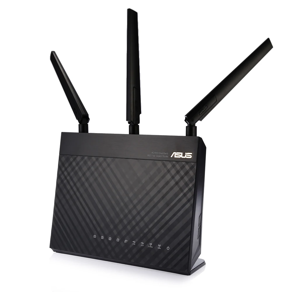 ASUS RT AC1900P WiFi роутер 1 4 ГГц двухдиапазонный гигабитный 256 МБ ram беспроводной с