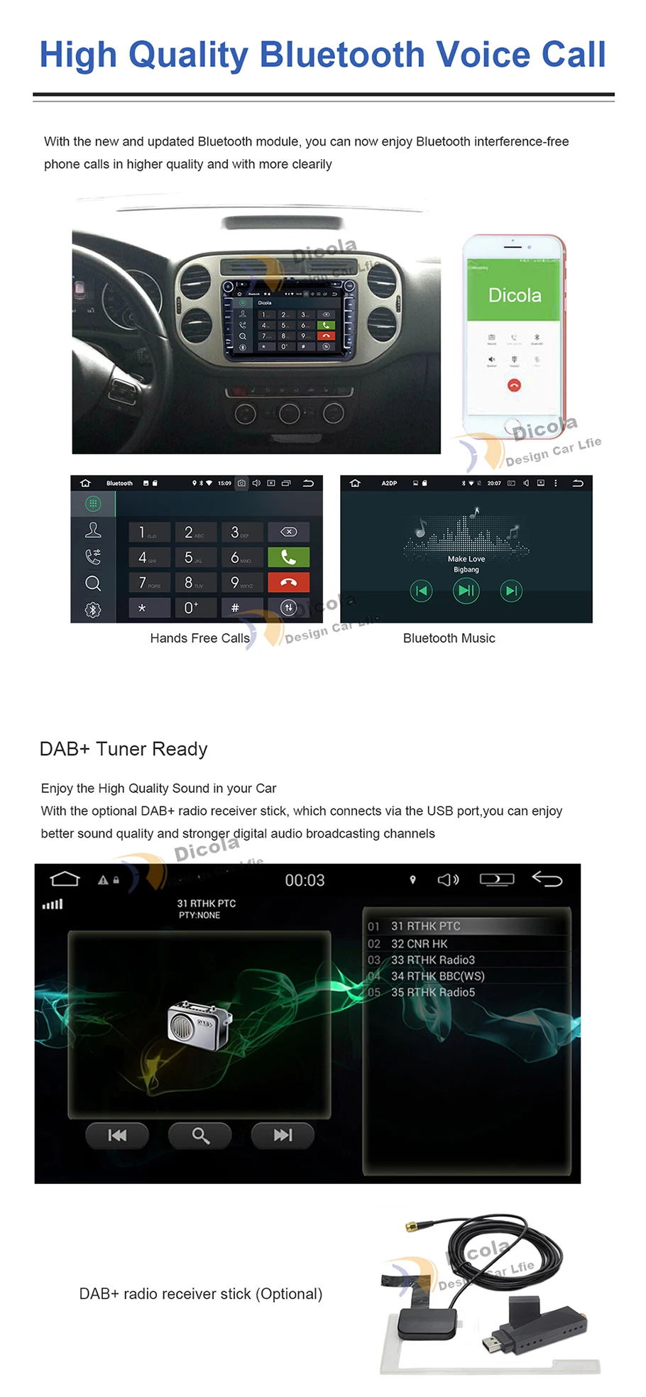 7 ips android 9.0 2 din carro