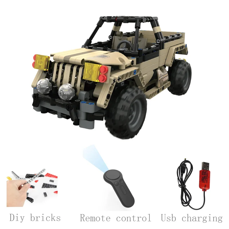 

RC Remote Control Intelligent Robot Boost Creative Toolbox DIY Assemble Blocks Bricks Toys Party Favors