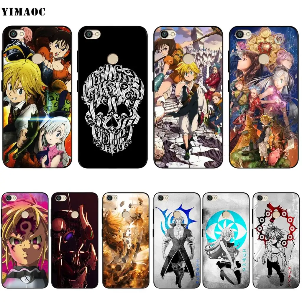 

YIMAOC Nanatsu no Taizai Seven Deadly Sin Silicone Case for Xiaomi Redmi Note 4 4x 4a 5 5a 6 8 Pro Prime Plus