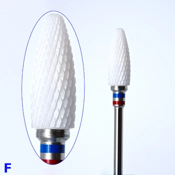 

Milling Cutter Ceramics nail drill bits Electric Manicure Machine Pedicure Nail Salon Tools nail file manicure ceramic file