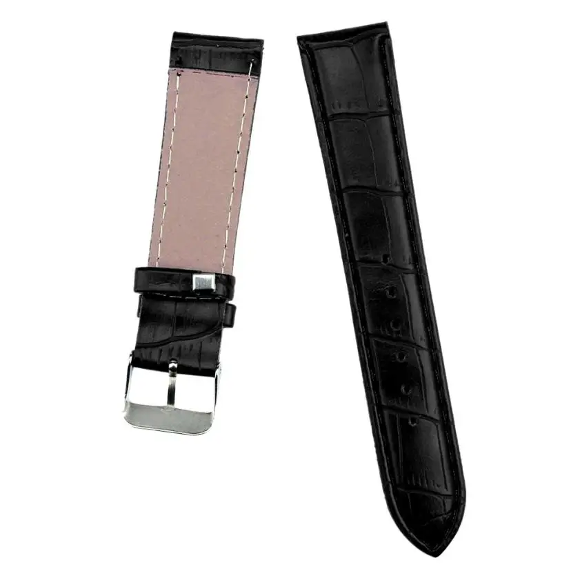 

Superior 20mm Fashion Man Women PU Leather Strap Watchband Watch Band Feb16