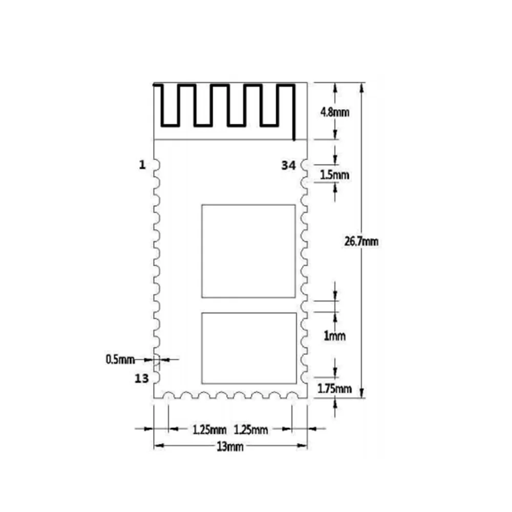 HC05 HC-05 Master-slave 6pin JY-MCU анти-реверс, встроенный Bluetooth серийный проходной модуль, беспроводной Серийный