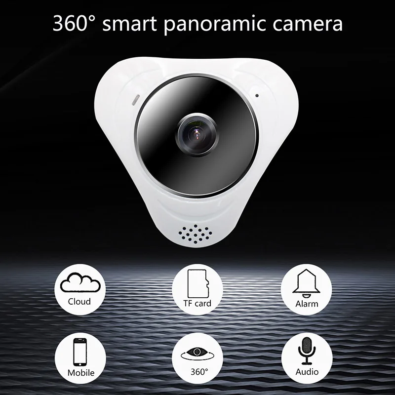 

3.0MP Home Security Panoramic Camera WiFi IP Surveillance Support TF Card SIR Shop