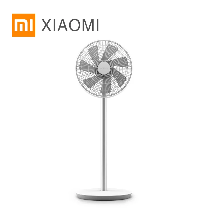 

Original Xiaomi Mijia Smart Stand Fan Natural Comfortable Wind DC Frequency AI Voice Control APP Remote Control With 7 Fan Blade