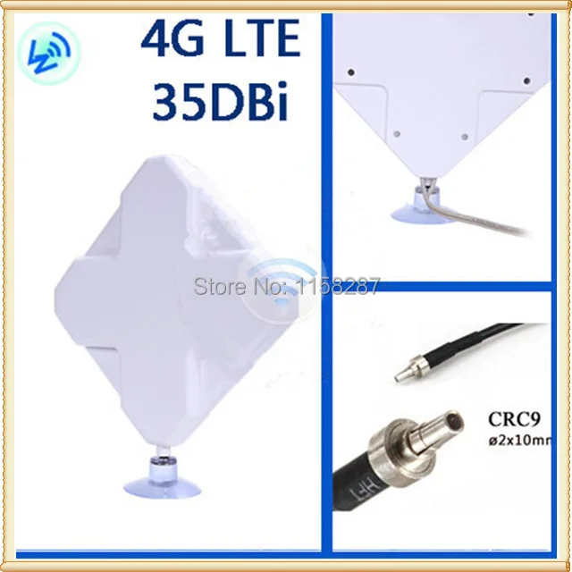 35dBi 4G антенна 2 * SMA папа разъем квадратная для huawei B593 B310 B525|4g antenna|antenna for huawei35dbi 4g |