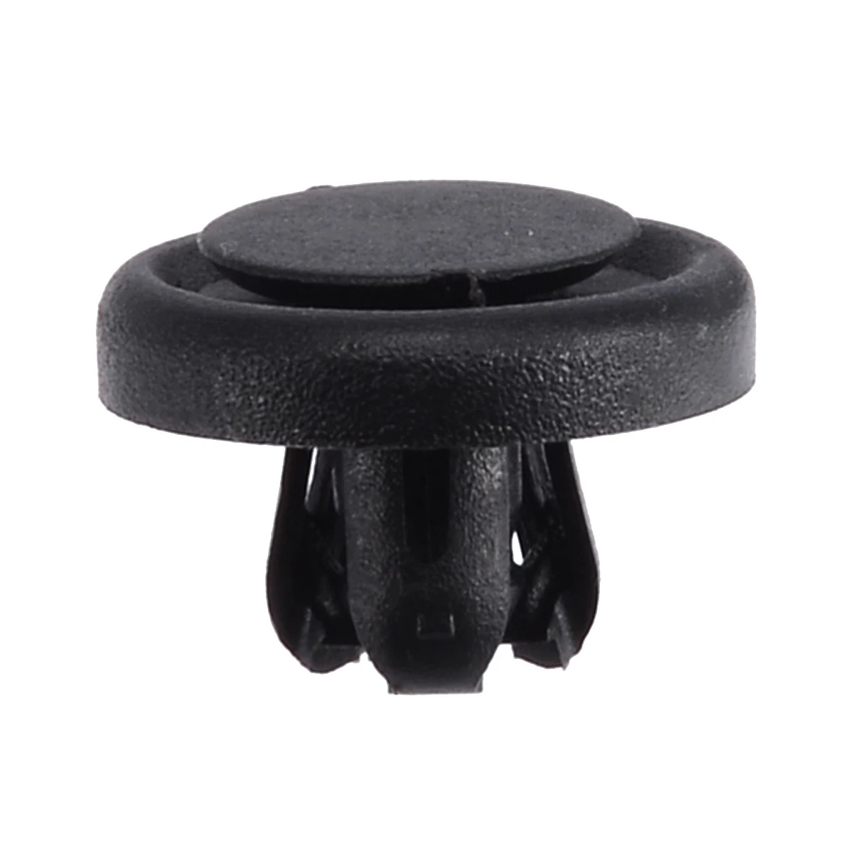 25pcs Plastic Car Push Rivet Trim Bump Panel Lock Nut Fastener Clip Set For Toyota Avensis Black + White Rivets Clips