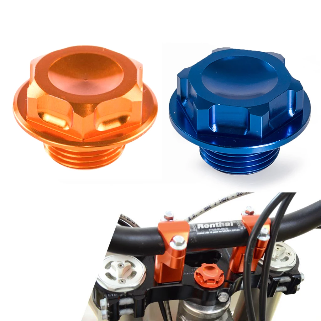 

CNC Steering Stem Nut Blot For KTM 450 660 690 SMR SMC ENDURO ADVENTURE SUPERMOTO DUKE FREERIDE 250 350 ATV