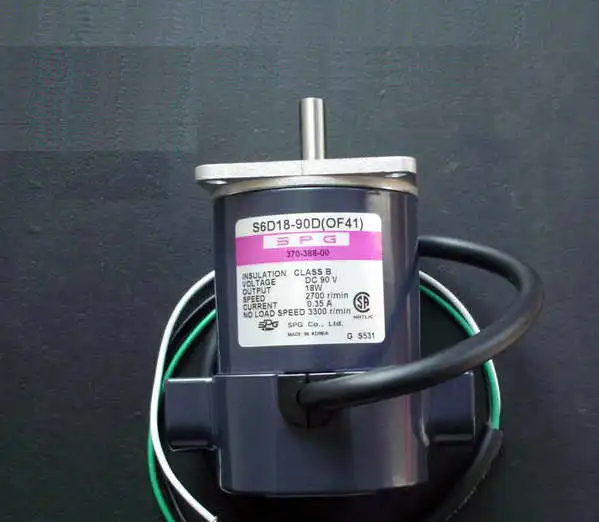DC90V 2700rpm 18W SPG low speed high torque spindle motor Machine / Bench / Power Tools / DIY Accessories motor large torque high power motor 775 dc motor 12v 300w 18500 rpm diy