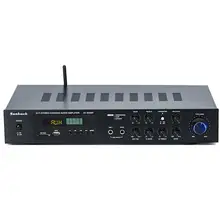 220 v 5.1 canal 400 w alta potência sd usb fm bluetooth amplificador de potência controle remoto casa av amplificador