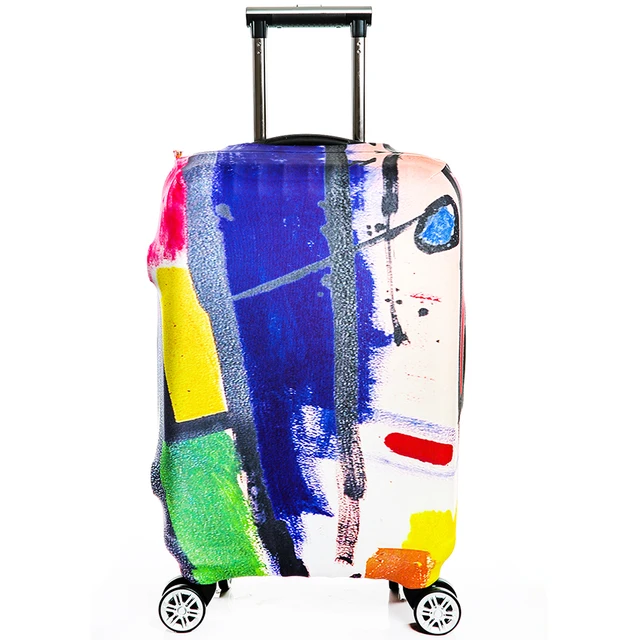 Travel Suitcase Cover Bag Case Elastic Thick Luggage Protector Travel Suitcase Cover Bag Case Elastic Thick Luggage Protector Flexible Stretch Protection Dust Proof
