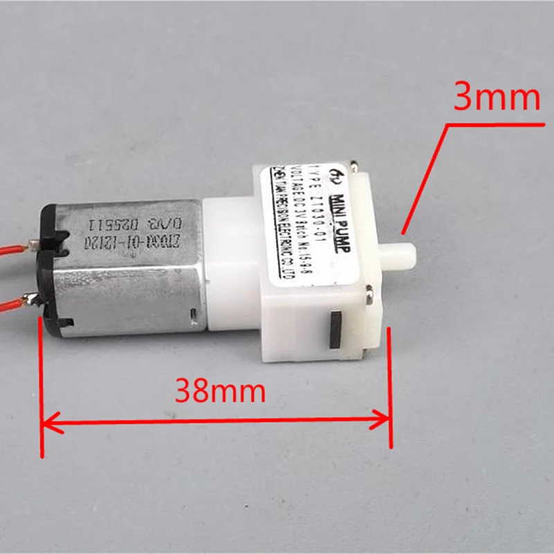 DC3V мини воздушный насос, кислородный насос, монитор артериального давления, медицинское оборудование, воздушный насос для сфигмоманометра и аквариума