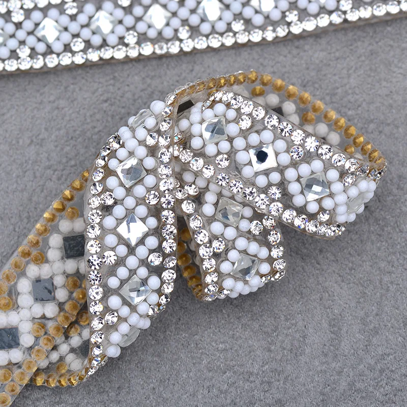 JUNAO-5-Yard-14mm-Clear-White-Hotfix-Rhinestones-Chain-Mesh-Glass-Crystal-Beads-Appliques-Trim-Strass (2)