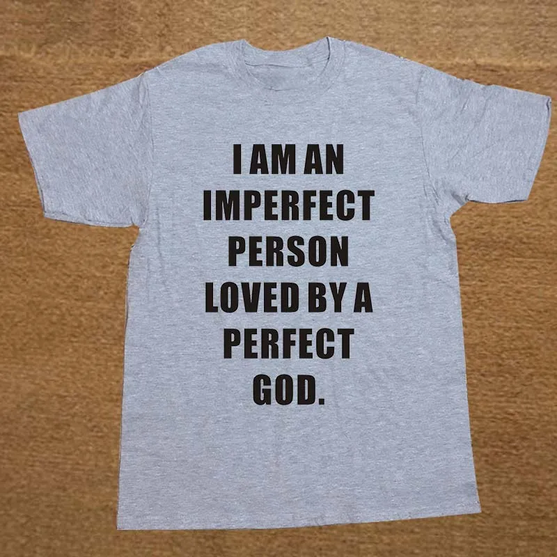 God love by PERFECT GOD and christian Jesus T Shirt Novelty Funny Tshirt Mens Clothing