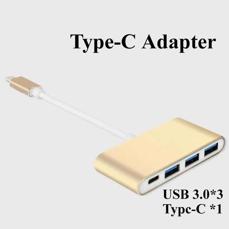 Usb-адаптер Type-C для Macbook Retina 12 Pro 13 15 2016 Type C to C/USB 3 0 Samsung S8 Plus зарядный кабель |