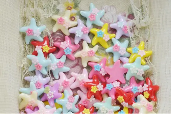 Freeshipping 10 color Mix Styles Flat back Resin Artificial Cabochons Resin Jewelry font b Mobile b