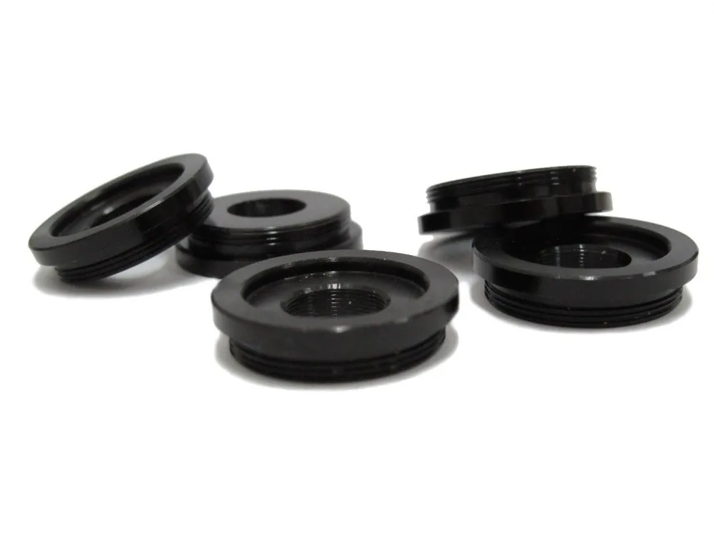 CS Mount to M12 CCTV Lens Converter M12-C/CS Board Adapter Ring Metal Black | Безопасность и защита