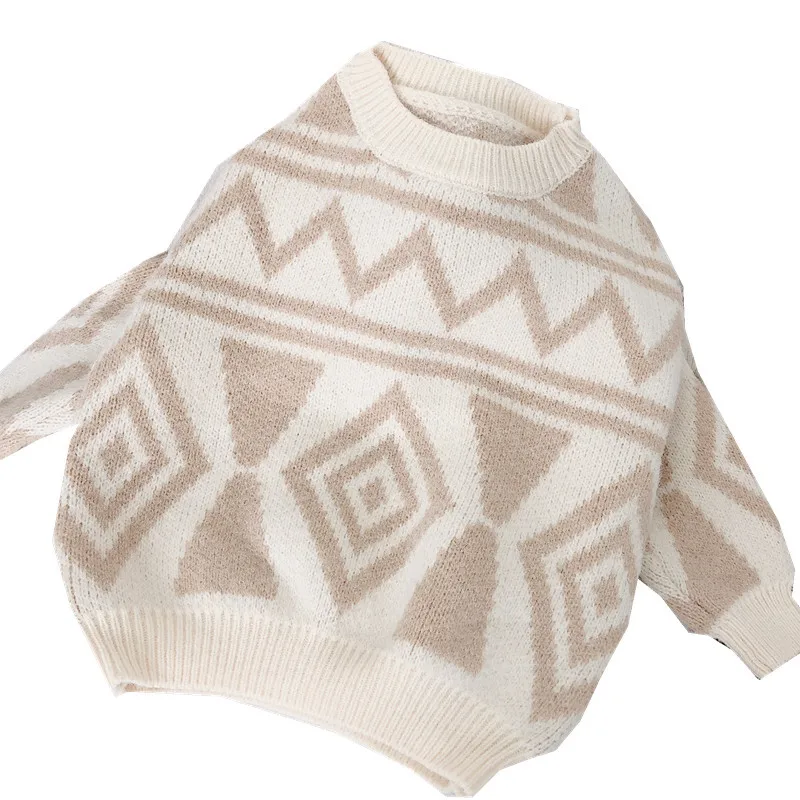 

Thickened Sweaters for Children In Autumn and Winter Knit Sweaters for Boys and Girls