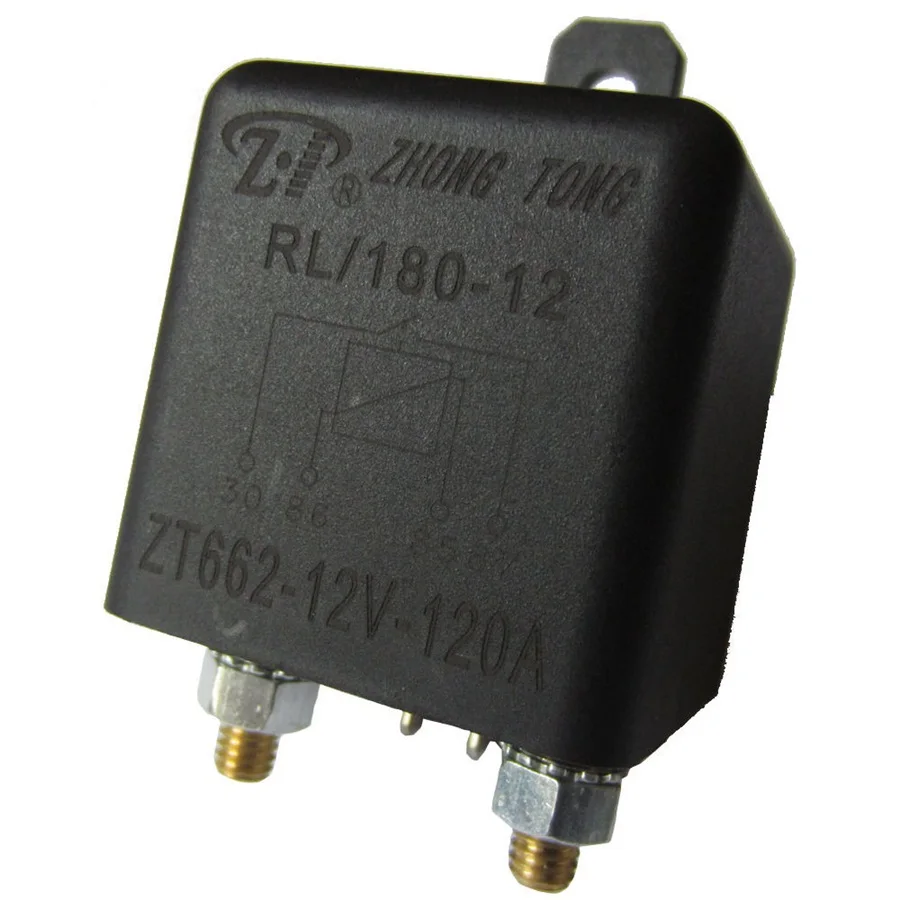 120A Amp Car Auto Heavy Duty Split Charge SPST Relay ON/OFF Switch 12V DC 4 Pin RL180 | Автомобили и мотоциклы