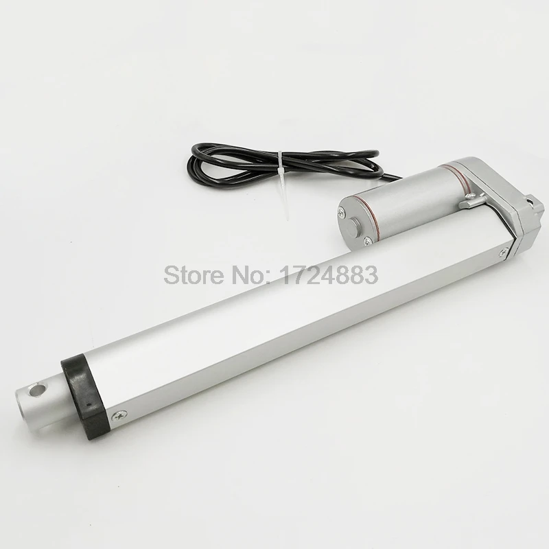 Actuador lineal eléctrico 12 V/24 V DC Motor 250mm lineal de carrera controlador de movimiento de 100/200/ 300/500/600/750/800/900/1100/1300/1500N
