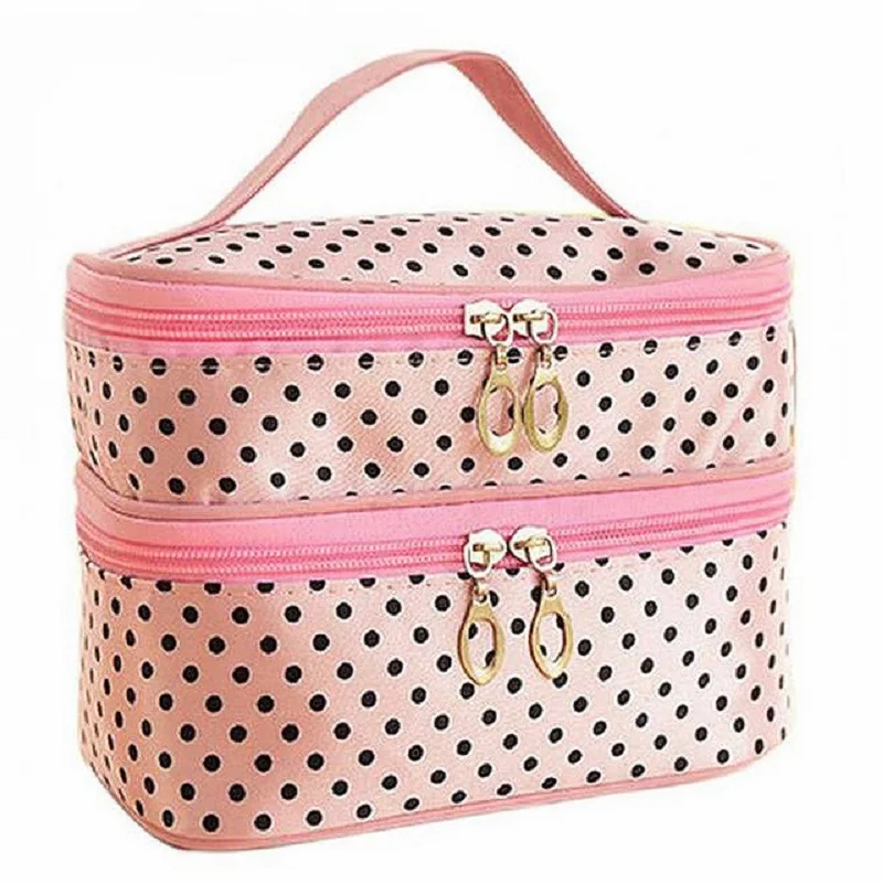 

2019 New Wash Beautician Vanity Necessaire Trip Beauty Women Travel Toiletry Make Up Makeup Case Cosmetic Bag Organizer Box