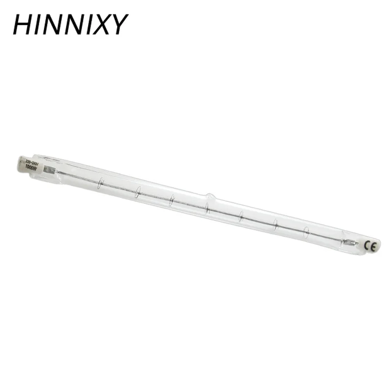 Hinnixy 5 шт./лот R7S галогенная лампа с регулируемой яркостью 220в 230в в виде стеклянной