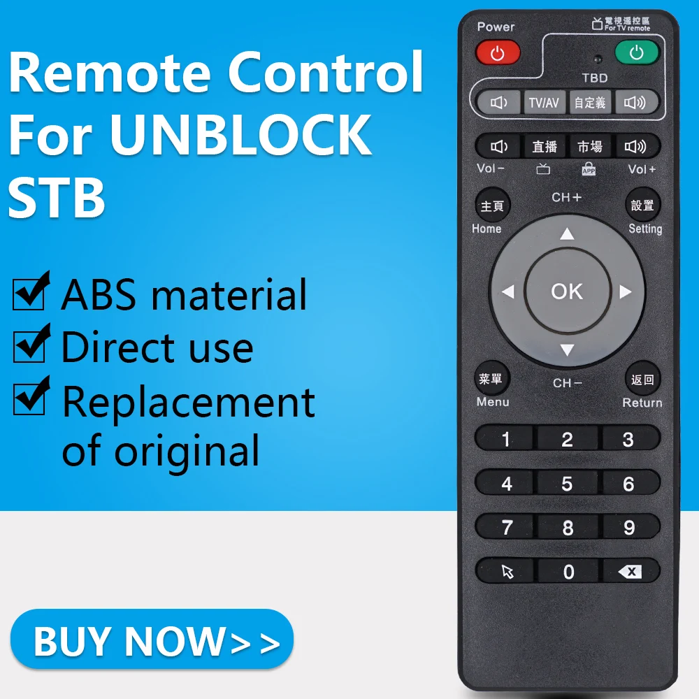 

ZF For Unblock Tech Ubox Smart TV Box Gen 1/2/3 Set-Top Box Learning