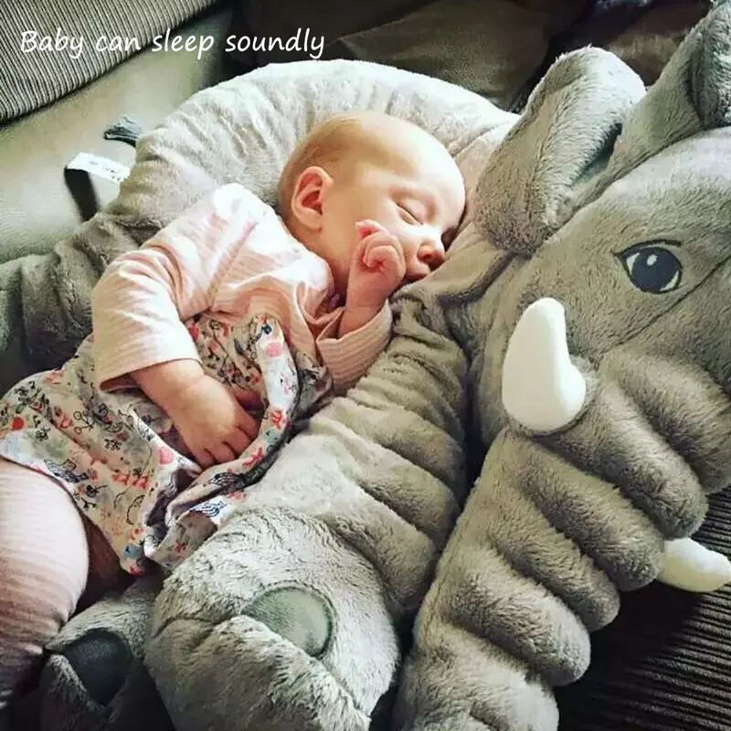 

New Arrival Kids Creative Plush Toys Baby Adult Elephant Comfort Pillow A Cushion Undertakes Gift for Family Animal Infant Toys