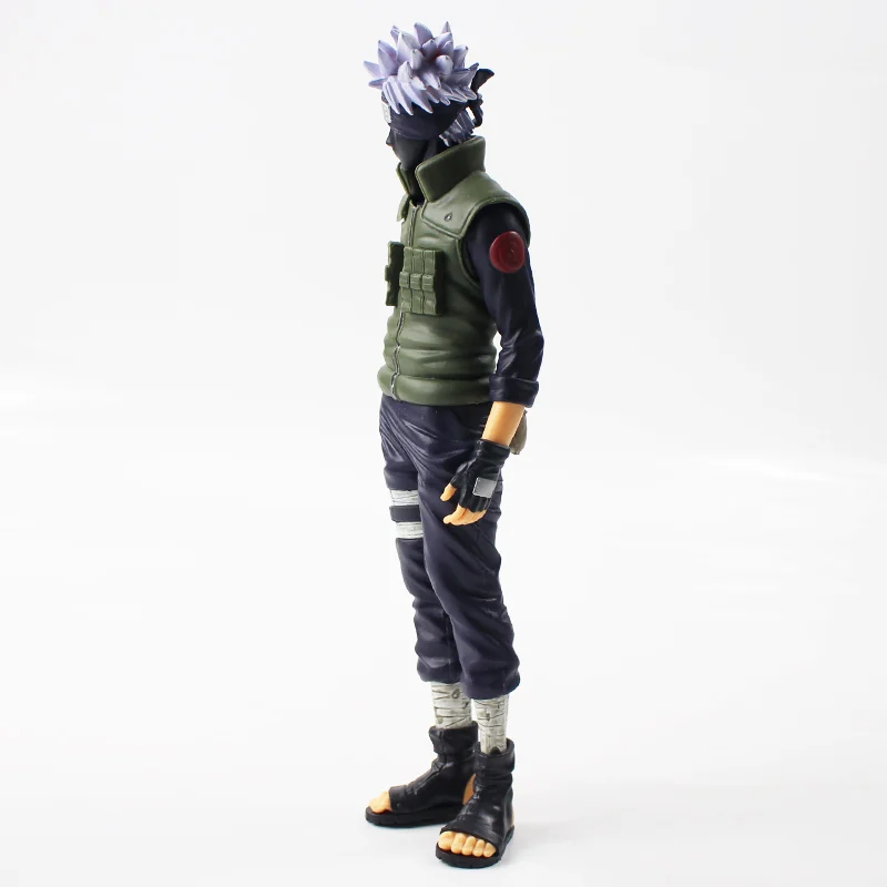 Goedkoop 28cm Anime Naruto Shippuden Grandista Hatake Kakashi Banpresto Shinobi Relaties PVC Action Figure Collection Model Toy