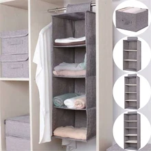 Baumwolle Schrank Schrank Schrank Veranstalter Hängen Tasche Schublade Kleidung Lagerung Kleidung Home Organisation Zubehör Liefert