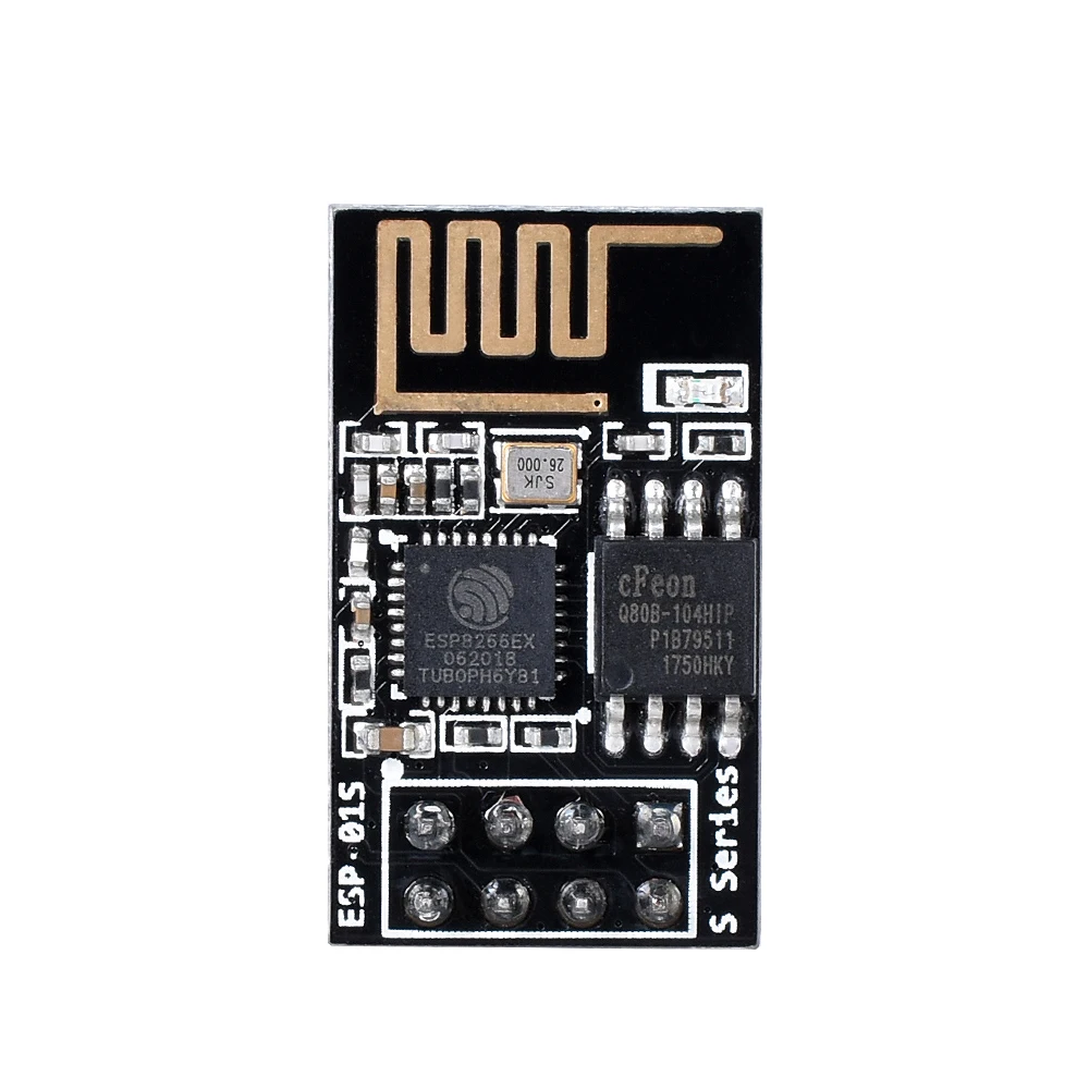 Модуль WIFI ESP01S ESP8266 Серийный беспроводной программатор сенсор приемопередатчик