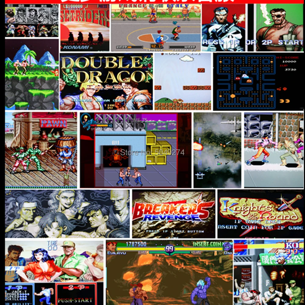  New Pandora Box 9 3D 1660 in 1 Arcade Game iron console 2 Players stick controller console HDMI VGA