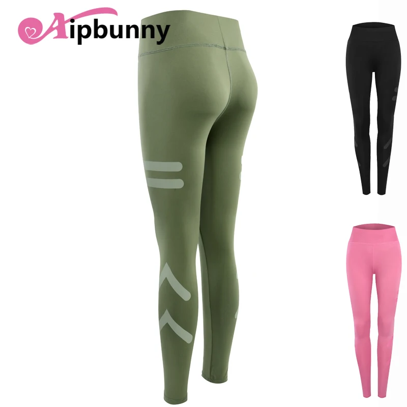 

Aipbunny 2018 Women Fashion Push Up Hip Leggings Fitness Gothic Leggings Girls breathable Fitness Ladies High Waist Leggins