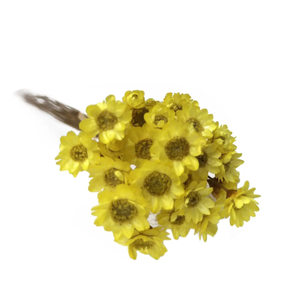 Искусственные цветы ромашки искусственные цветы для украшения дома MF999 - Цвет: Цвет: желтый