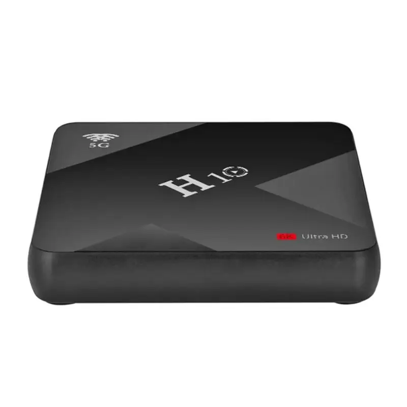 H10 Смарт ТВ приставка Android 9,0 ТВ приставка 4 Гб ОЗУ 32 Гб 64 Гб ПЗУ 6K USB3.0 Allwinner H6 Cortexa53 телеприставка Поддержка 5G сети