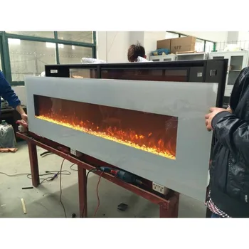 

freeing shipping to PK 50 inch white color electric fireplace remote control