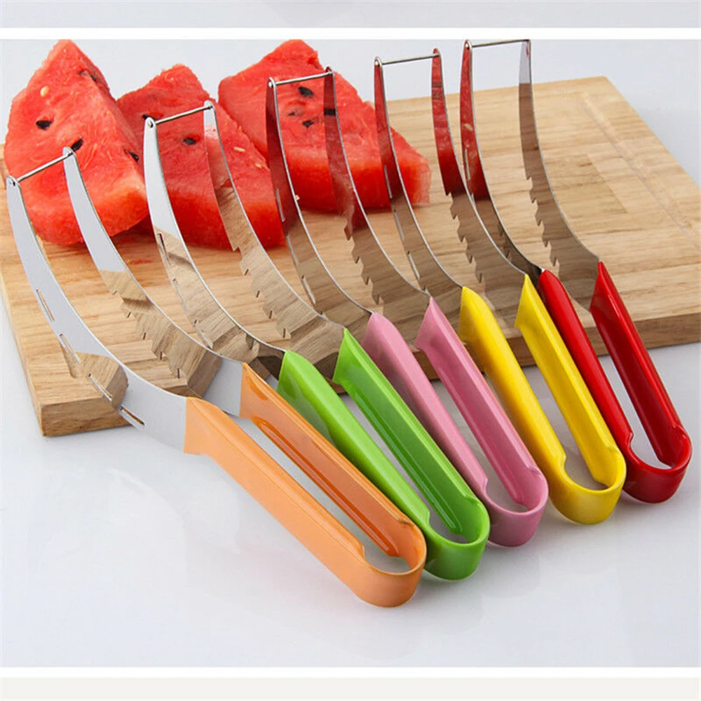 Нож для резки фруктов нож из нержавеющей стали инструмент дыни арбуза слайсер
