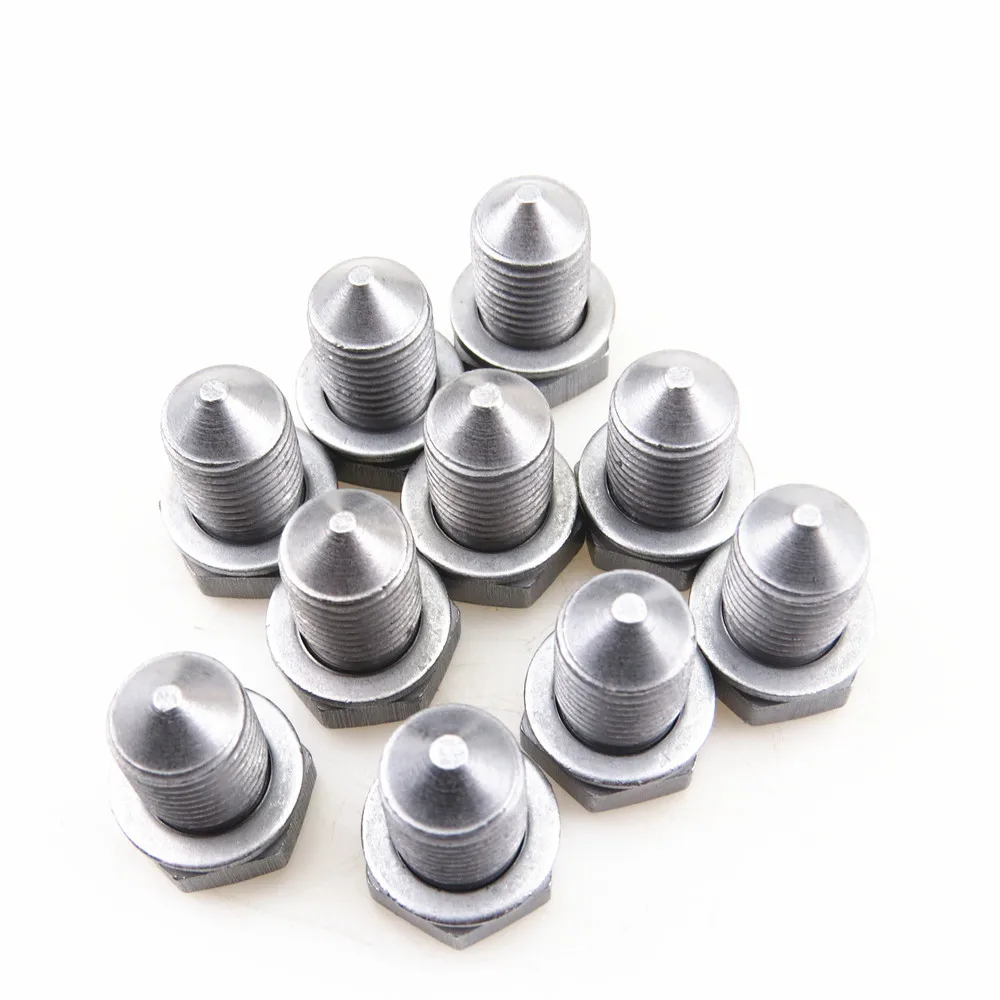 FHAWKEYEQ 10 x Oil Drain Bolt Gasket For VW Eos Passat Jetta Rabbit