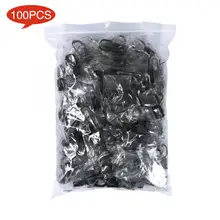 3 типа 100 шт кольцо для пигментов пигментный держатель для чернил контейнер чашка с губкой бровей татуировки наборы пигментный держатель кольцо