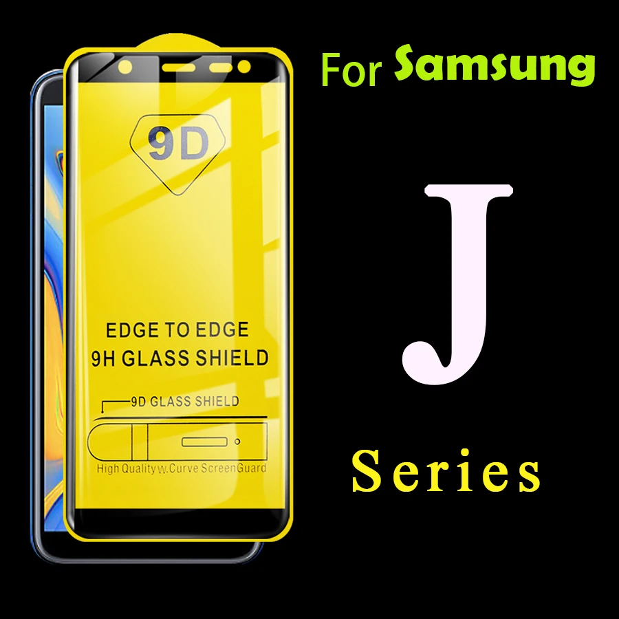 Защитное стекло для samsung j7 prime j2 galaxy j 7 j8 j4 j6 j5 j3 pro 2018 экрана samsug 9d | Мобильные