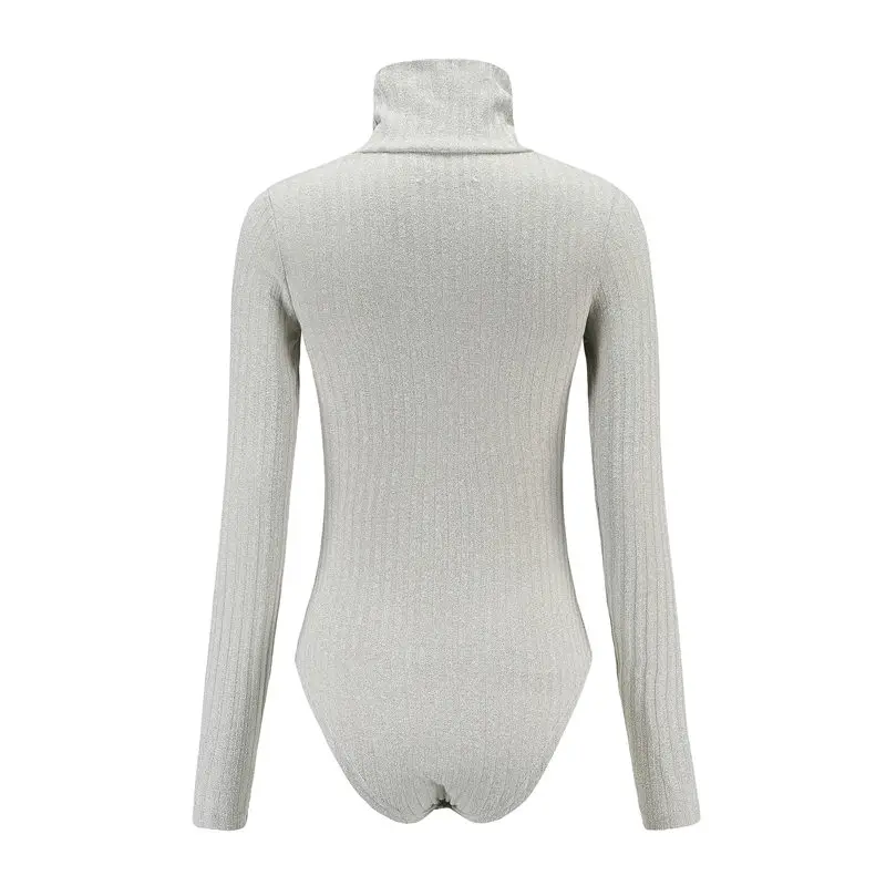 Gladiolus Spring Autumn Sexy Bodysuit Women 2019 Long Sleeve Turtleneck Bodycon Knitted Sweater Women Tops Sexy Black Bodysuits (12)
