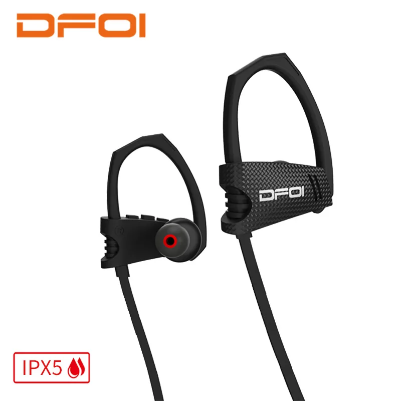 DFOI Bluetooth наушники беспроводные спортивные бас гарнитуры с микрофоном