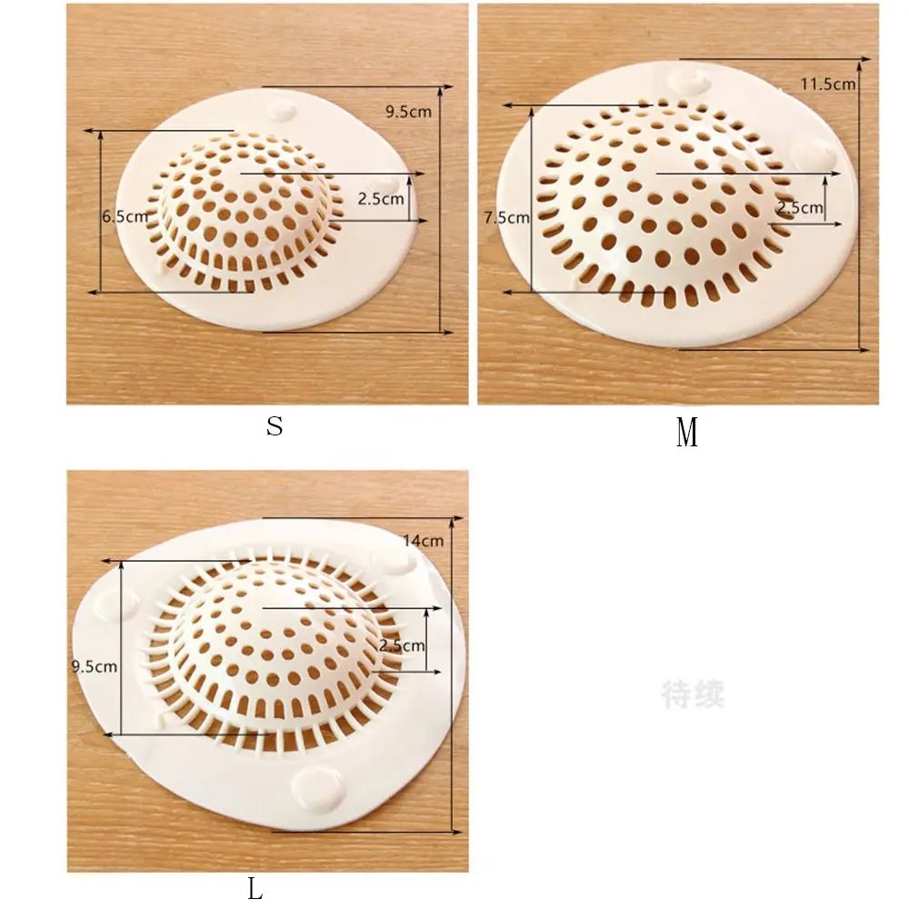 Силиконовый ситечко для кухонной раковины сливное отверстие для ванны крышка стопор фильтр для волос Catcher