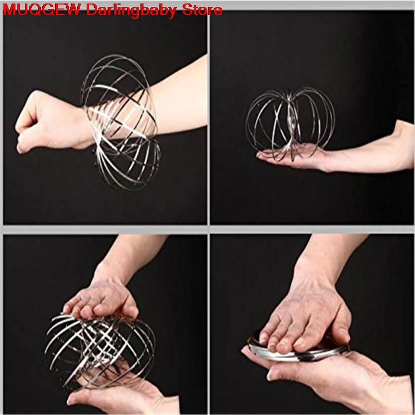Игрушка Flow rings Kinetic весенний браслет сенсорная Интерактивная классная забавная