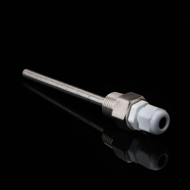 100mm 1/" NPT резьба из нержавеющей стали для термодатчиков термопровода для температурных инструментов термометр 50-250 мм - Цвет: 100mm