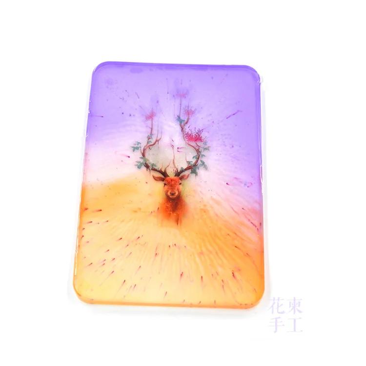 

Flower Invitation Soft clay mud pressure plate mold_ platen glue mould tool coasters rubbing plate mat MD1455-1467