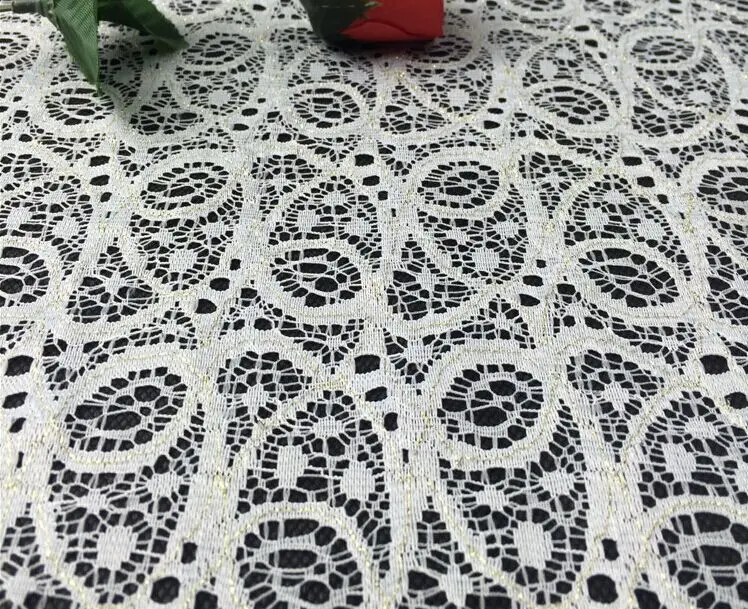2017 lo más nuevo Cintas y blondas para costura parches de encaje blanco parche de tela de encaje de alta calidad ajuste Tissu Ruban Dentelle sentí - 3
